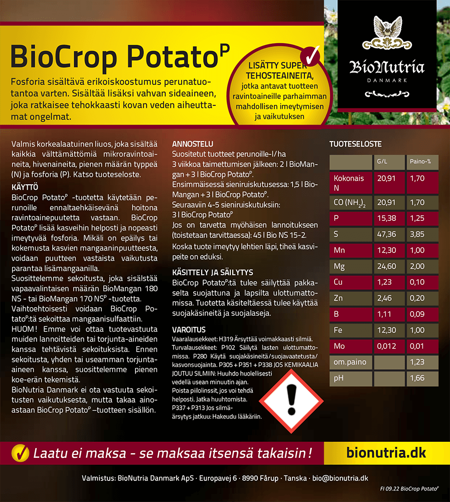BioCrop PotatoP